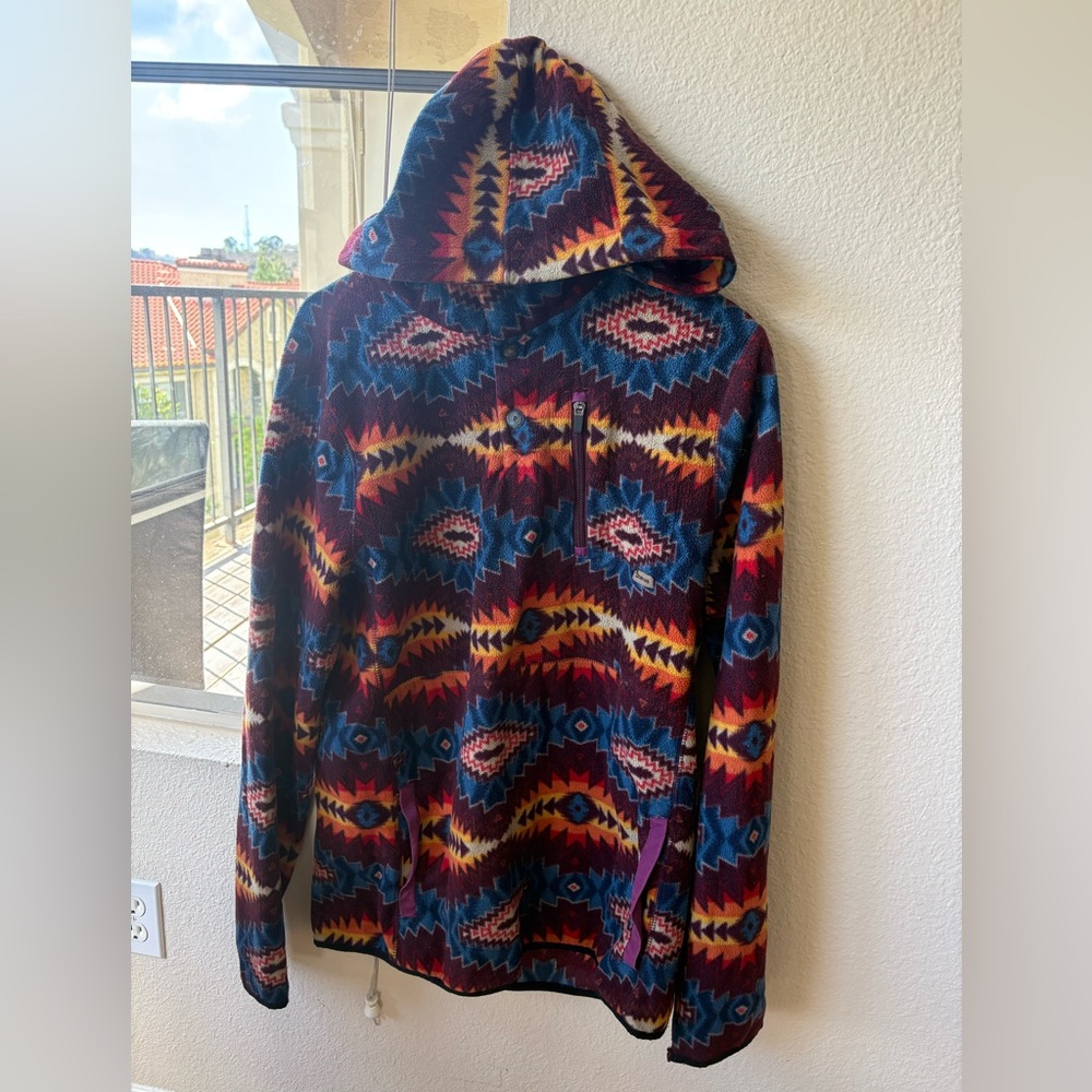 Men's Multicolor Patterned Windbreaker - image 2